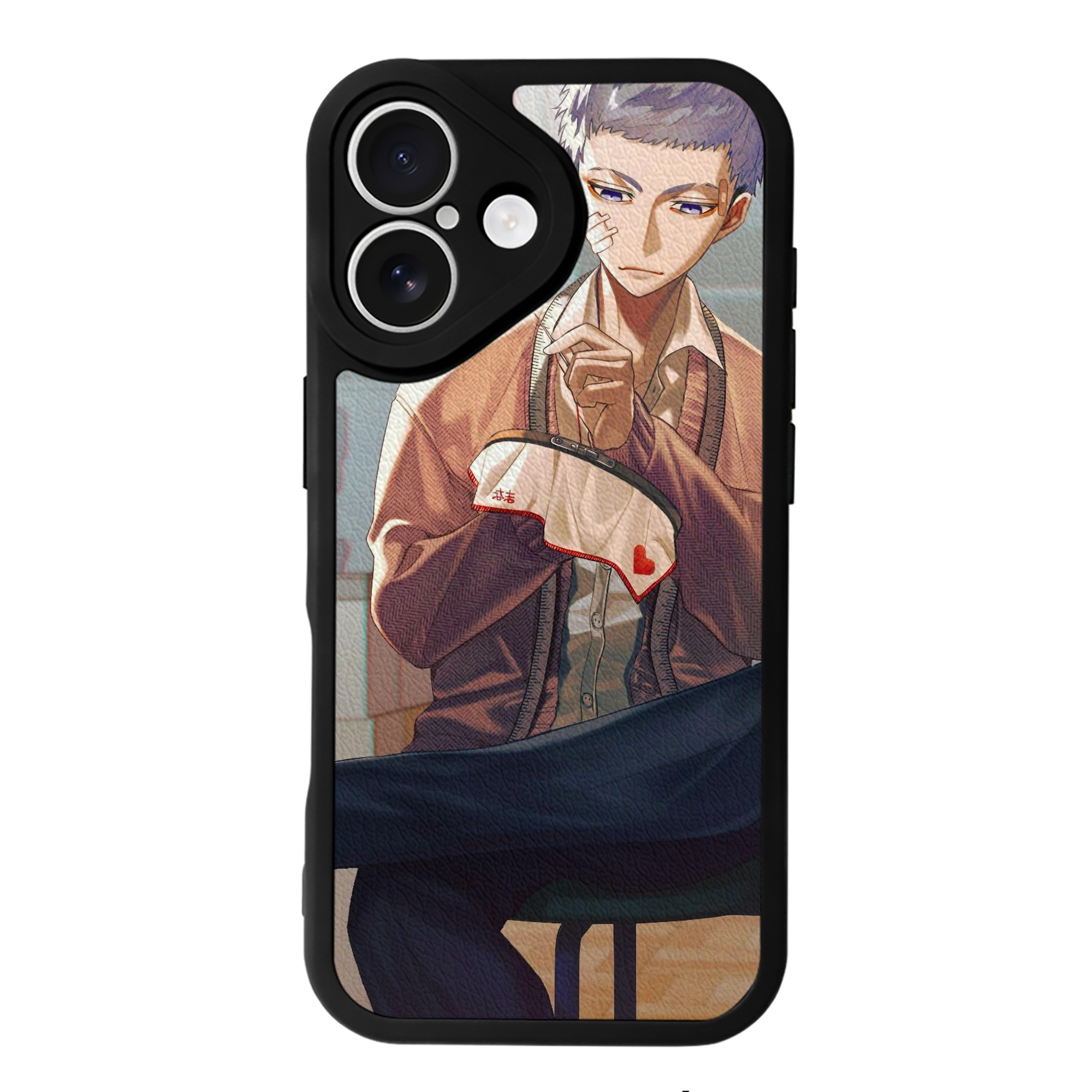 （画像用） 東京リベンジャーズ Tokyo Revengers 【iPhone 16シリーズ対応】シリコンスマホケース（レザー調） 材質：シリコン